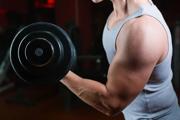 Pesas masculinas de retención — Foto de Stock