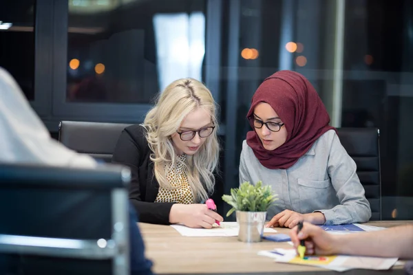 Women working together