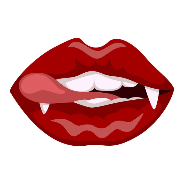 Red lips — Stock Vector © kiyanochka #6442925