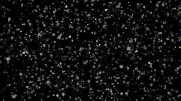 état de l'Illinois célébration confettis 