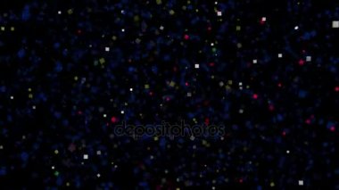 Kuzey Dakota eyalet kutlama konfeti