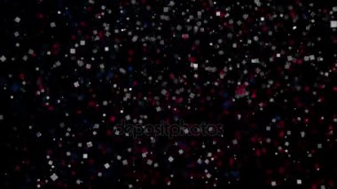 Teksas eyaleti kutlama konfeti