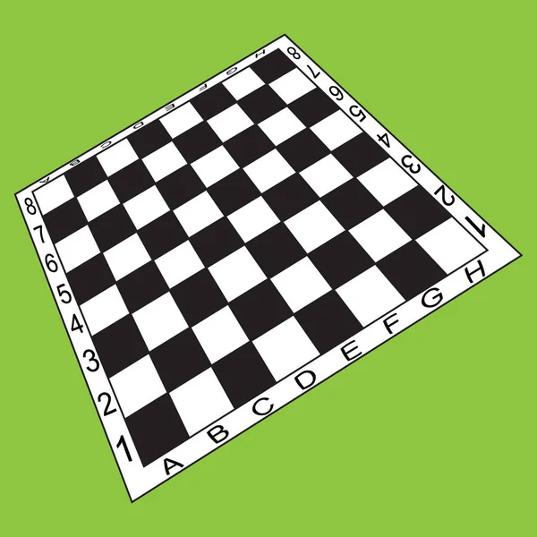 Vektorový obrázek šachovnice — Stockový vektor