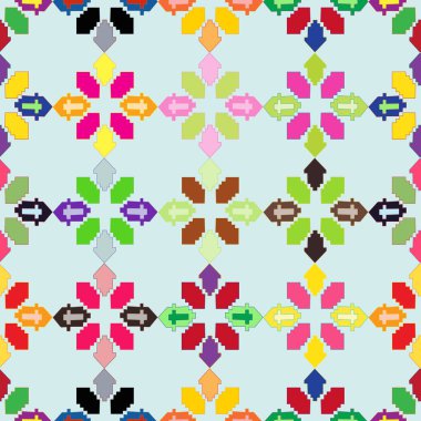 geometrik şekilli kusursuz arkaplan