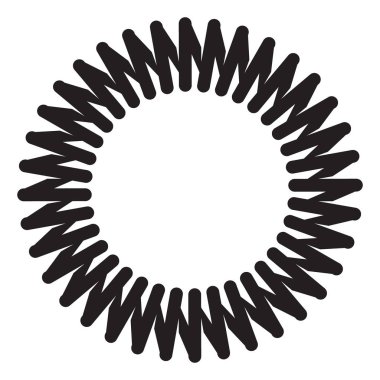 Tek renkli bir bahar simgesiyle