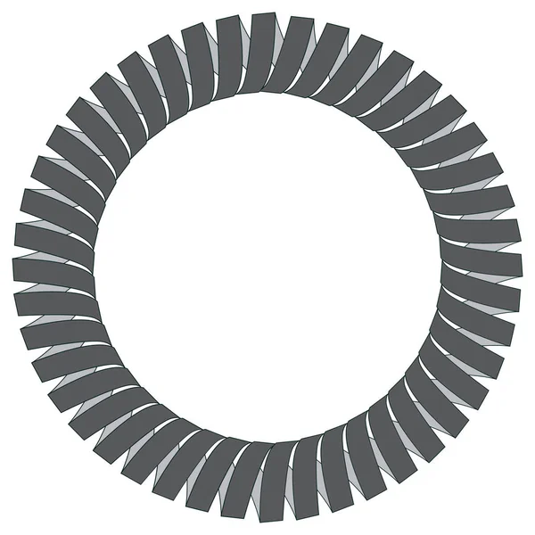 Vector image of metal springs — Stock Vector