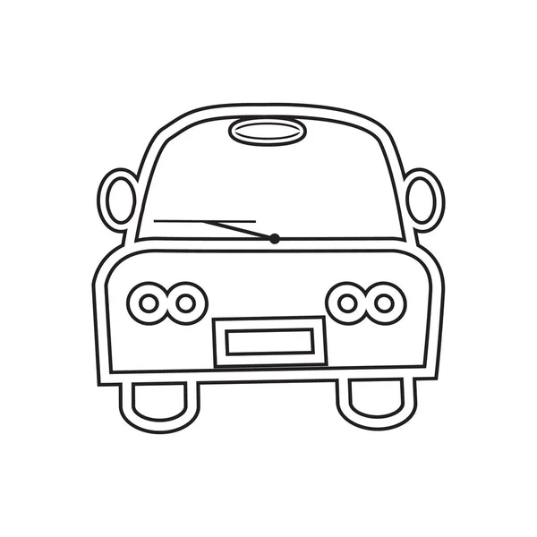 Vektorový obrázek symbolu auta — Stockový vektor