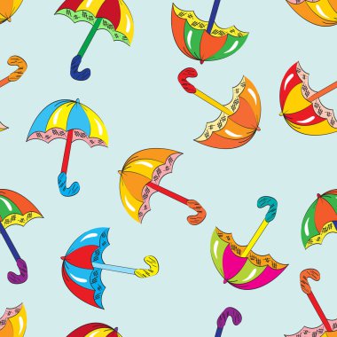 şemsiye ile sorunsuz arka plan