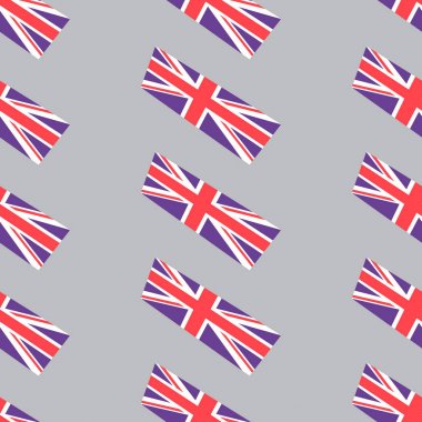 İngiliz bayrakları ile sorunsuz arka plan