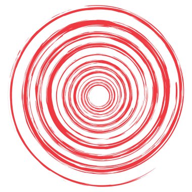 Spiraller tasarımı için çizim vektör görüntü