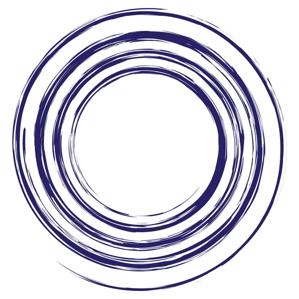 Vektorbild Der Zeichnung Von Spiralen Für Das Design — Stockvektor