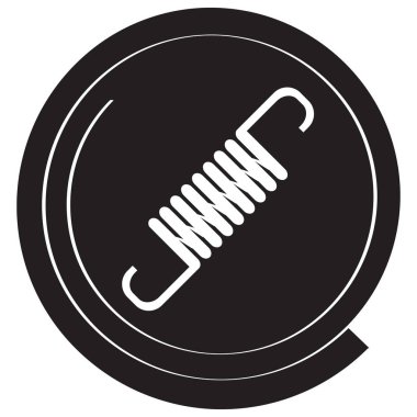 Bahar tasarımı için tek vektör simgesi