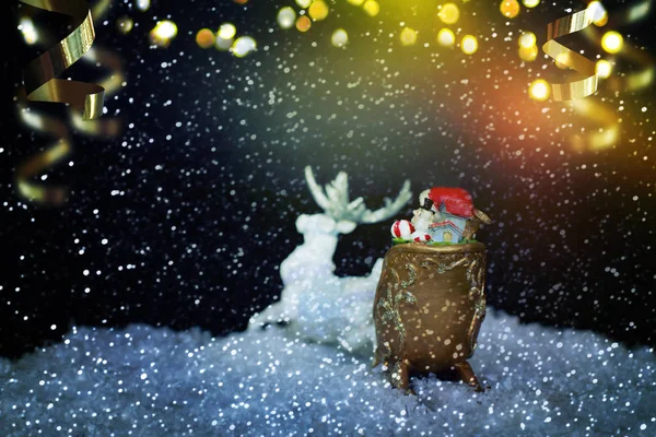 Игрушка Санта Клауса. Новый год — стоковое фото