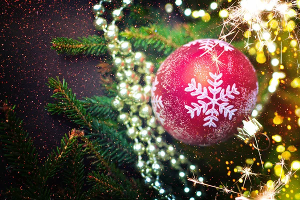 Christmas design - frohe Weihnachten — Stockfoto