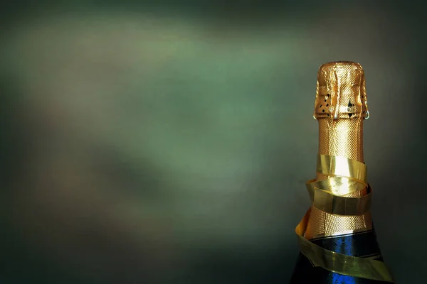 Bouteille de champagne.Celebration Nouvel An — Photo