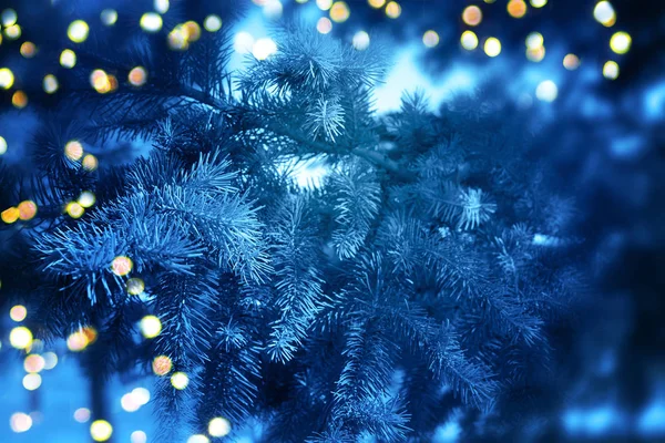 Kerstboom. Kerstmis achtergrond — Stockfoto