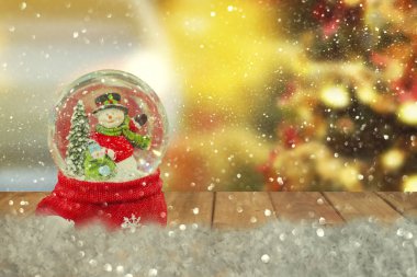Noel kar küresi. Yeni yıl