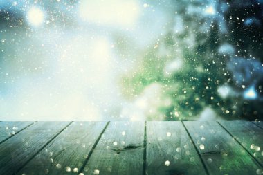 Noel tablo arka plan. Yeni yıl