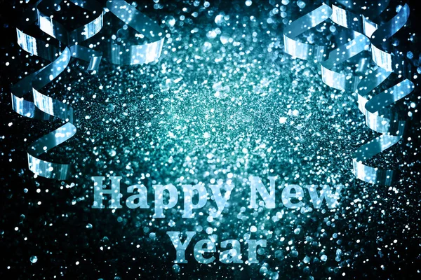Yeni yıl dekorasyon, Closeup altın arka plan üzerinde — Stok fotoğraf