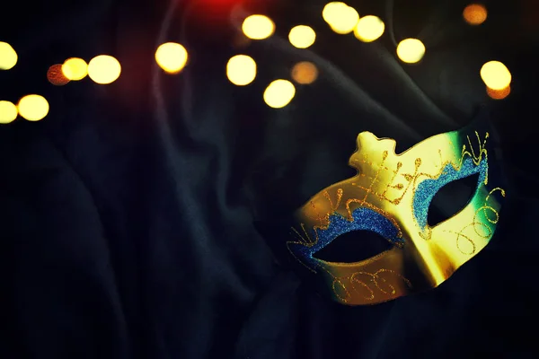 Carnival mask on the black backround — Stock Photo, Image