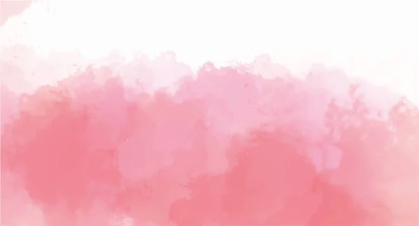 Fundo Aquarela Rosa Para Seu Projeto Conceito Fundo Aquarela Vetor — Vetor de Stock