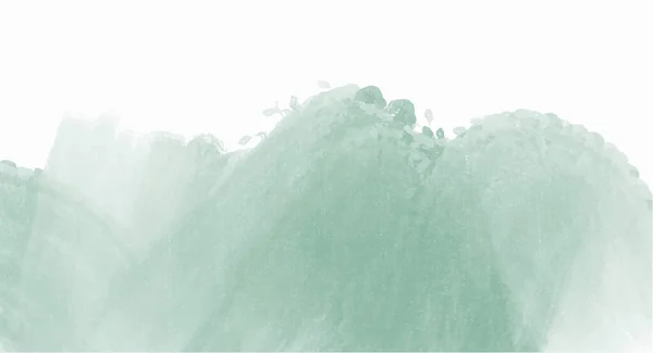 Grön Akvarell Bakgrund För Din Design Akvarell Bakgrund Koncept Vektor — Stock vektor