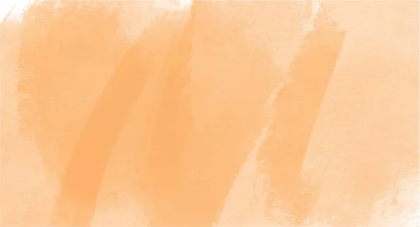 あなたのデザインのためのオレンジ水彩の背景 水彩の背景の概念 ベクトル — ストックベクタ