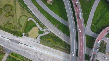 Ulaşım Ekspres Yolu Konsepti, Hava Görünümü.