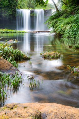 champeecave şelale, tropikal ülkede, Laos