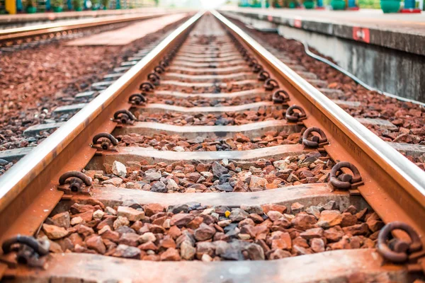 Eisenbahnschienenverkehr in Thailand — Stockfoto