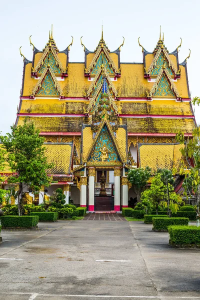 Wat Wang Wiwekaram, Sangkhlaburi, Kanchanaburi, Tailandia . —  Fotos de Stock