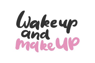 Güzellik tırnak kümesi. El yazı ve tasarımınız için özel tipografi. Vektör çizim