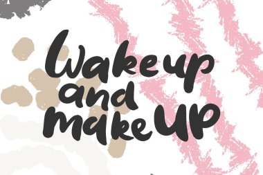 Güzellik tırnak kümesi. El yazı ve tasarımınız için özel tipografi. Vektör çizim