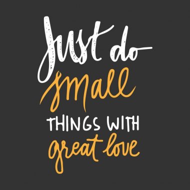 Poster, ilham verici kelimeler teklif, diyerek motive