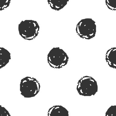 Soyut doodle seamless modeli. elle çizilmiş