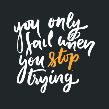 El yazı ve özel tipografi için t-shirt, çanta, posterler için,