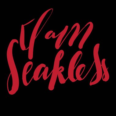 Tasarımınız için el yazı. Motivasyon teklif 