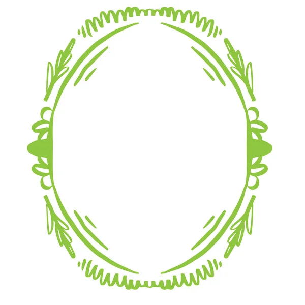 Spring Frame Background Vector — Stock Vector