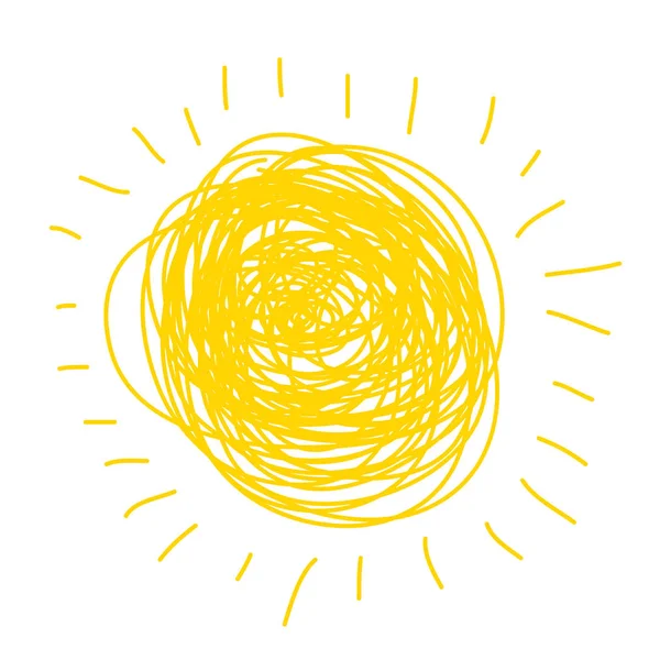 Soleil Printemps Cadre Arrière Plan Vecteur — Image vectorielle