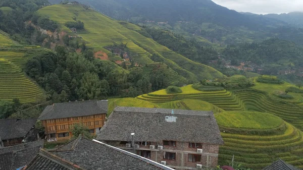Terrazas de arroz Longji, provincia de Guangxi, China —  Fotos de Stock