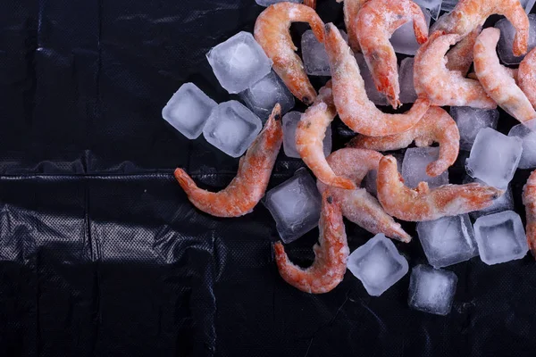 Photo of frozen shrimp.