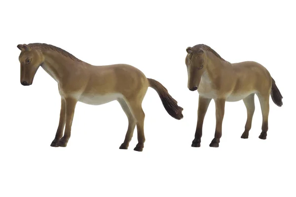 Ізольовані іграшки для коней фото . — стокове фото