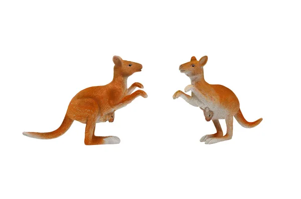 Isolated kangaroo toy photo. — Stock Photo, Image