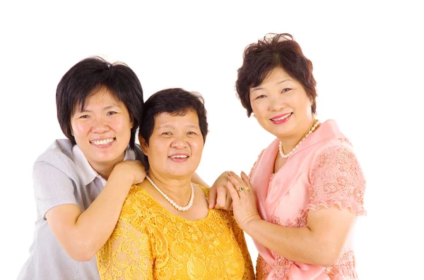 Happy asian family — Stock Photo, Image