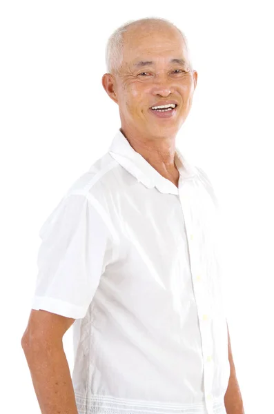 Старшие мужчины Азии — стоковое фото