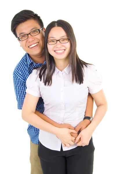 Heureux asiatique couple — Photo