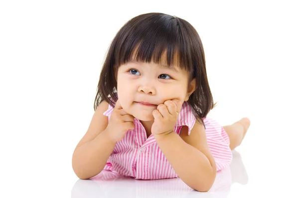 Menina linda bebê — Fotografia de Stock