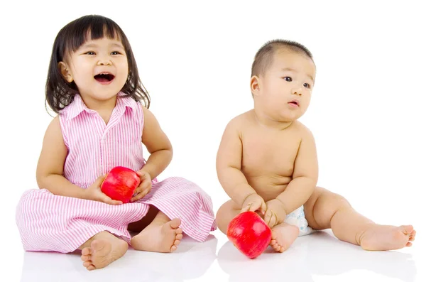 Asijské roztomilé děti — Stock fotografie