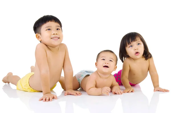 Asijské roztomilé děti — Stock fotografie
