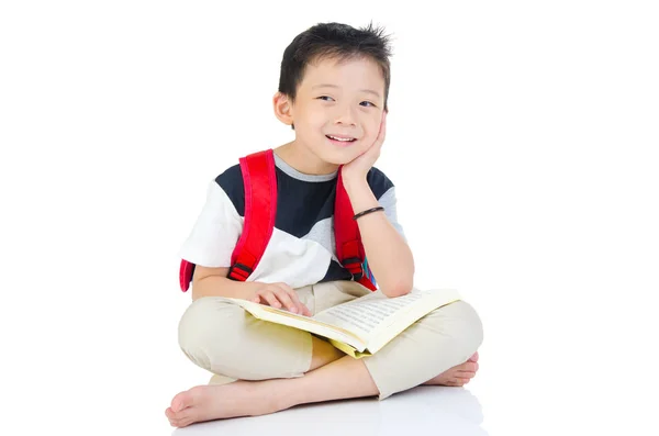 Asiático menino da escola — Fotografia de Stock